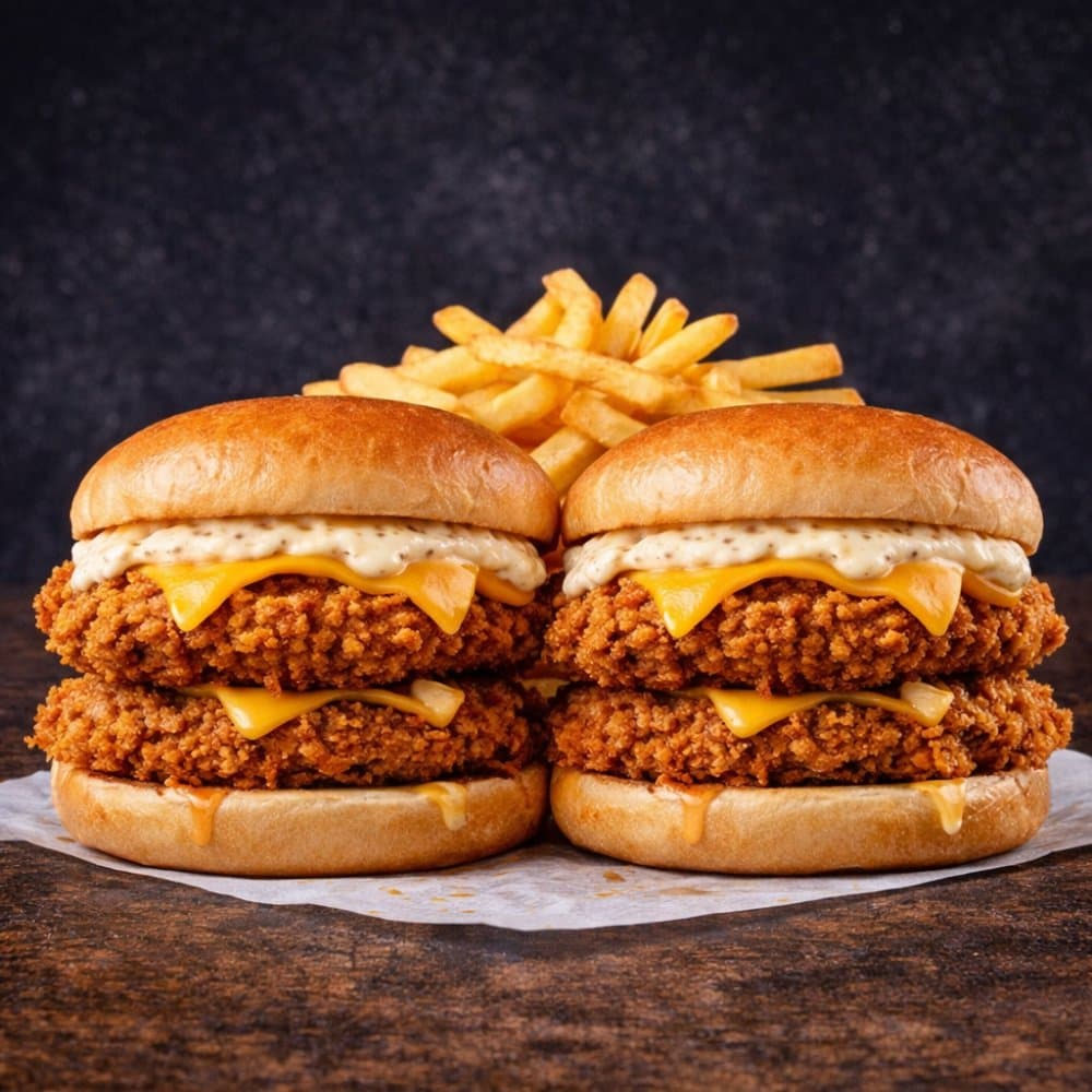 Offer: 2 Zinger Double + Fries