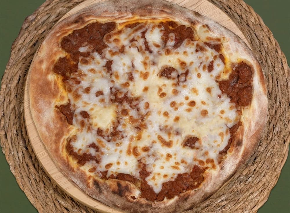 Soujouk & Mozzarella Cheese Manoushe