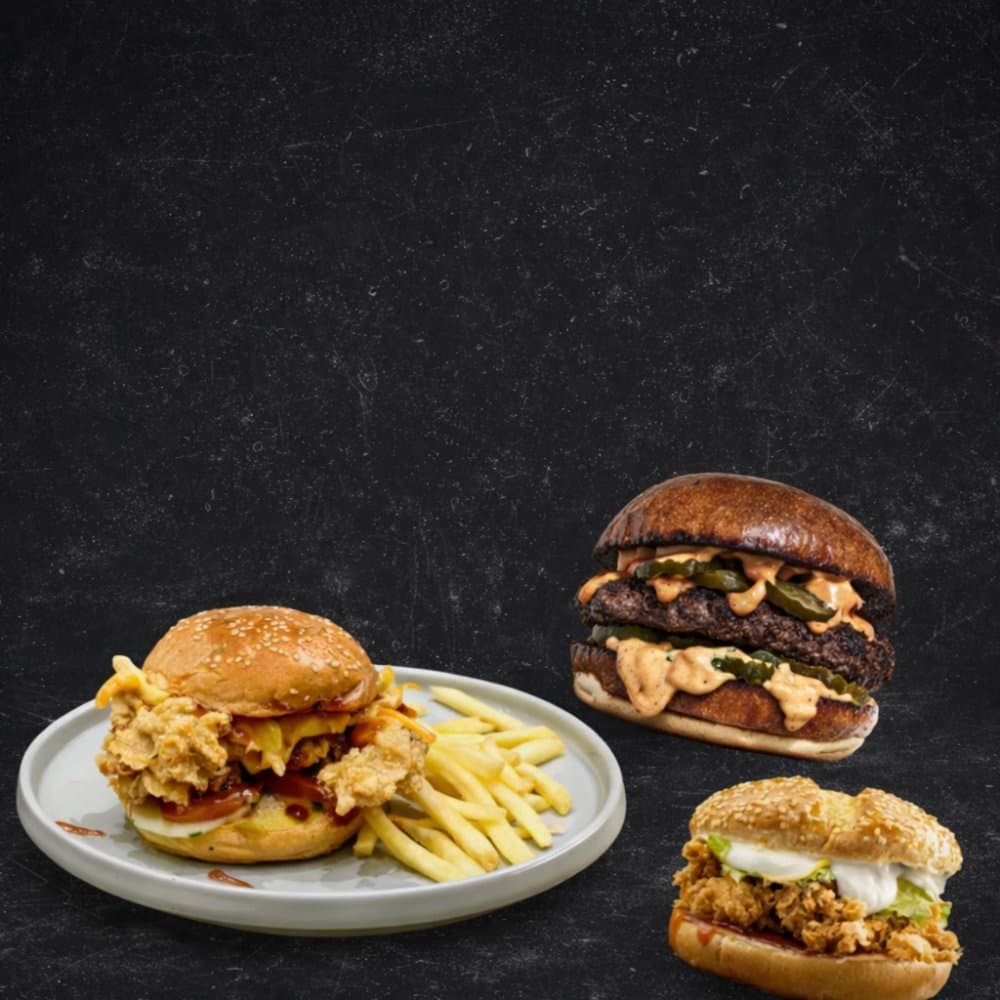 Special Offer: Zinger World + Beef World + Chicken Burger + Fries